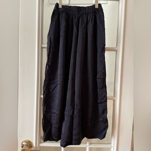 H&M culotte drapy pants